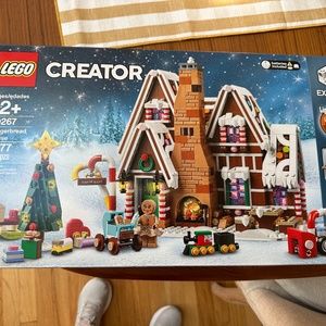 Lego Gingerbread House. Retired. New in box!